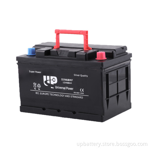DIN68 Mf Car Battery Korea Design Case 12V 68ah